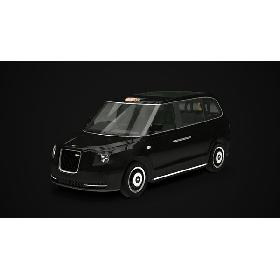 London Black Cab and Double Decker 3D model